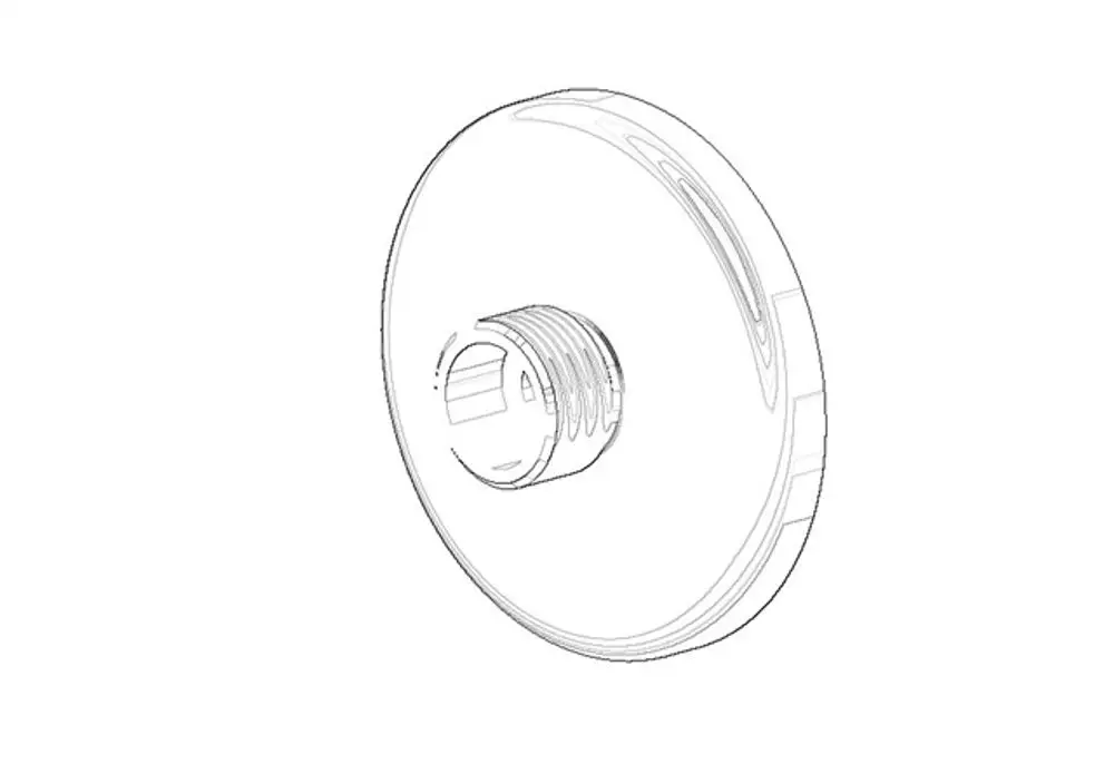 DORNBRACHT Halter ERSATZTEILE 083011550 D. 40 x 13 mm Chrom, 083011550-00 Galeriebild 1
